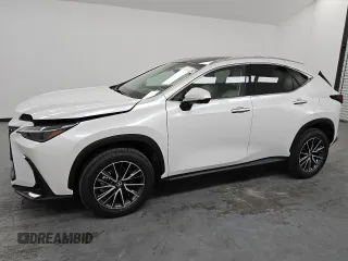 2025 Lexus NX with VIN 2T2HKCEZ9SC038451, listed as a Copart auction lot 79835554 with 337 mi miles and Clean Title. Bid and sale history available at carsss.com. Image 1.