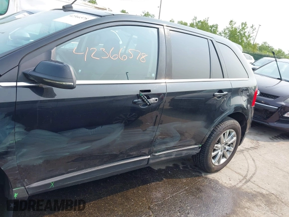 2013 Ford Edge Limited z VIN 2FMDK4KC6DBB10111, wystawiony jako IAAI lot #42366578 z przebiegiem 101 267 mil mil oraz . Historia ofert i sprzedaży dostępna na DreamBid. Obrazek 14.