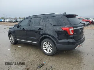 2017 Ford Explorer XLT with VIN 1FM5K7D89HGD19792, listed as a Copart auction lot 51812705 with 101,800 mi miles and Salvage Title. Bid and sale history available at DreamBid. Image 2.