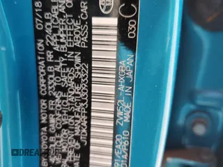 2018 Toyota Prius Plus with VIN JTDKARFP3J3093322, listed as a Copart auction lot 45608465 with 75,442 mi miles and Salvage Title. Bid and sale history available at DreamBid. Image 13.