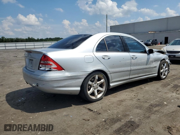 2007 Mercedes-Benz C 230 Sport with VIN WDBRF52H97A923151, listed as a Copart auction lot 63037255 with 196,893 mi miles and Salvage title. Bid and sale history available at DreamBid. Image 3.