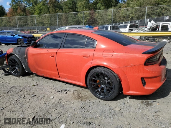 2023 Dodge Charger SRT Hellcat Widebody Jailbreak with VIN 2C3CDXL93PH503195, listed as a Copart auction lot 75917294 with Not Provided miles and Salvage Title. Bid and sale history available at carsss.com. Image 2.
