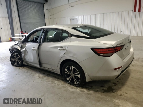 2020 Nissan Sentra SV with VIN 3N1AB8CV5LY236046, listed as a Copart auction lot 50626435 with 63,558 mi miles and Salvage Title. Bid and sale history available at carsss.com. Image 2.