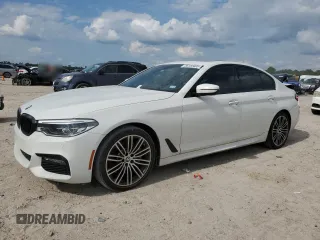 2017 BMW 5 Series 540i z VIN WBAJE5C34HG915989, wystawiony jako Copart lot #56153485 z przebiegiem 92 412 mil mil oraz Szkoda całkowita • Salvage title. Historia ofert i sprzedaży dostępna na DreamBid. Obrazek 1.