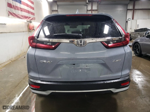 2021 Honda CR-V EX-L with VIN 2HKRW2H80MH611277, listed as a Copart auction lot 86151824 with 25,933 mi miles and Salvage Title. Bid and sale history available at carsss.com. Image 6.