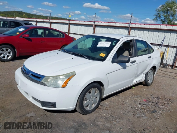 2008 Ford Focus S with VIN 1FAHP34N98W134025, listed as a IAAI auction lot 40354695 with 134,340 mi miles. Bid and sale history available at carsss.com. Image 17.