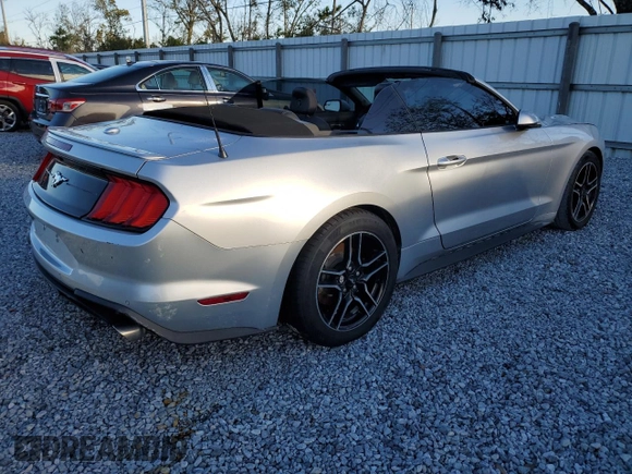 2018 Ford Mustang EcoBoost Premium with VIN 1FATP8UH5J5167021, listed as a Copart auction lot 42618945 with Not Provided miles and Salvage Title. Bid and sale history available at carsss.com. Image 3.