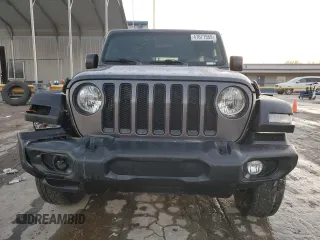 2022 Jeep Wrangler Unlimited Sport S with VIN 1C4HJXDN8NW160288, listed as a Copart auction lot 41671555 with 67,045 mi miles and Salvage title. Bid and sale history available at DreamBid. Image 5.
