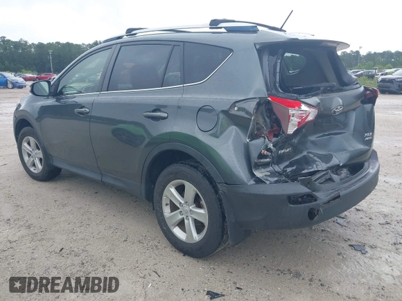 2013 Toyota RAV4 XLE with VIN JTMRFREV8DD016220, listed as a IAAI auction lot 42442403 with 165,364 mi miles and . Bid and sale history available at DreamBid. Image 3.