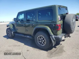 2024 Jeep Wrangler Rubicon z VIN 1C4PJXFG8RW226581, wystawiony jako Copart lot #55681685 z przebiegiem 17 738 mil mil oraz Szkoda całkowita • Salvage title. Historia ofert i sprzedaży dostępna na DreamBid. Obrazek 2.