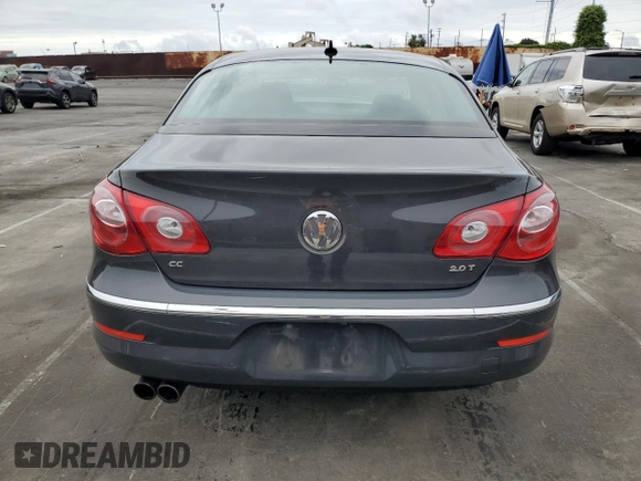2012 Volkswagen CC Sport PZEV with VIN WVWMP7AN0CE541220, listed as a Copart auction lot 53468225 with 91,689 mi miles and Salvage Title. Bid and sale history available at carsss.com. Image 6.