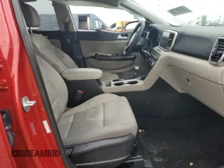 2020 Kia Sportage LX with VIN KNDPM3AC7L7744512, listed as a Copart auction lot 50908705 with 53,139 mi miles and Salvage Title. Bid and sale history available at carsss.com. Image 7.