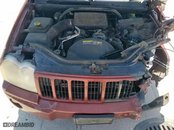 2007 Jeep Grand Cherokee Laredo with VIN 1J8HS48P77C503919, listed as a Copart auction lot 52430165 with 204,203 mi miles and Salvage Title. Bid and sale history available at carsss.com. Image 13.