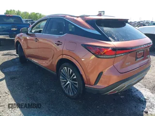 2024 Lexus RX 350 with VIN 2T2BAMCA5RC087894, listed as a IAAI auction lot 42022935 with 3,484 mi miles and . Bid and sale history available at DreamBid. Image 3.