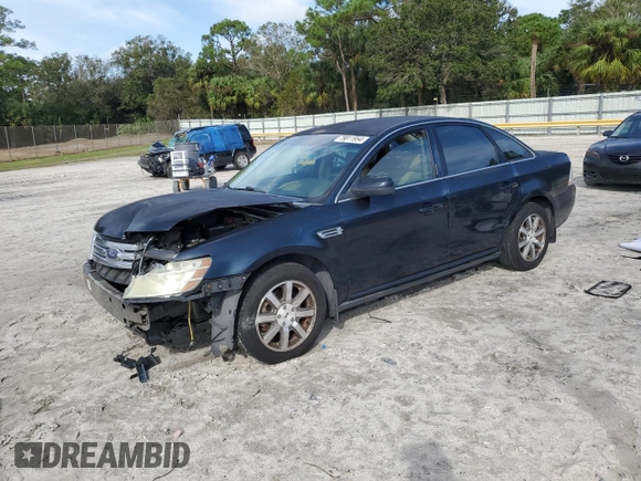 2008 Ford Taurus SEL with VIN 1FAHP24W58G181887, listed as a Copart auction lot 79811954 with 178,850 mi miles and Salvage Title. Bid and sale history available at carsss.com. Image 1.