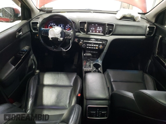 2018 Kia Sportage EX with VIN KNDPNCAC1J7446998, listed as a Copart auction lot 48864255 with 90,304 mi miles and Salvage Title. Bid and sale history available at carsss.com. Image 8.