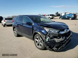 2018 Honda CR-V EX with VIN 2HKRW2H55JH653039, listed as a Copart auction lot 47787975 with 193,048 mi miles and Salvage Title. Bid and sale history available at carsss.com. Image 12.