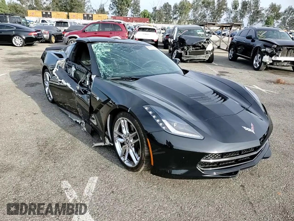 2014 Chevrolet Corvette Z51 2LT with VIN 1G1YK2D76E5127306, listed as a Copart auction lot 86820794 with 43,333 mi miles and Salvage title. Bid and sale history available at DreamBid. Image 10.
