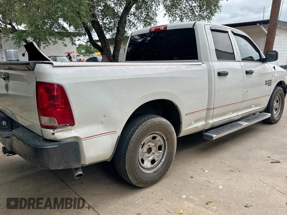 2020 Ram 1500 Tradesman with VIN 1C6RR6FG7LS116719, listed as a Copart auction lot 63862755 with 106,532 mi miles and Clean title. Bid and sale history available at DreamBid. Image 4.