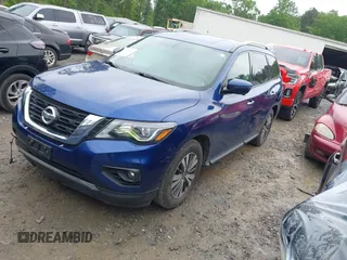 2019 Nissan Pathfinder SV z VIN 5N1DR2MN9KC620979, wystawiony jako IAAI lot #42093847 z przebiegiem 132 329 mil mil oraz . Historia ofert i sprzedaży dostępna na DreamBid. Obrazek 17.