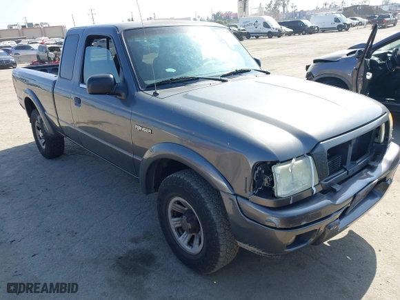 2004 Ford Ranger Edge with VIN 1FTYR14E94PA86121, listed as a IAAI auction lot 42109648 with 187,101 mi miles. Bid and sale history available at carsss.com. Image 1.