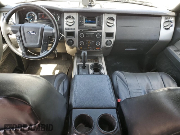 2015 Ford Expedition Max XLT with VIN 1FMJK1JT0FEF05539, listed as a Copart auction lot 52715595 with 142,852 mi miles and Salvage title. Bid and sale history available at DreamBid. Image 8.