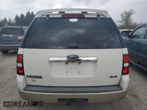 2008 Ford Explorer Eddie Bauer with VIN 1FMEU74E08UB01743, listed as a Copart auction lot 54884165 with 158,651 mi miles and Clean Title. Bid and sale history available at carsss.com. Image 6.