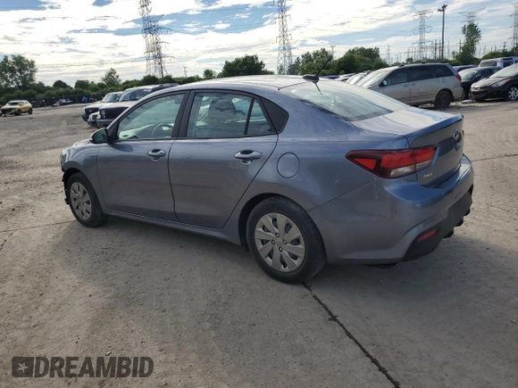2020 Kia Rio S with VIN 3KPA24AD1LE321905, listed as a Copart auction lot 61011384 with 34,621 mi miles and Salvage Title. Bid and sale history available at carsss.com. Image 2.