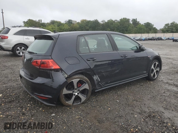 2016 Volkswagen Golf GTI SE with VIN 3VW4T7AU7GM010922, listed as a Copart auction lot 73226184 with 113,598 mi miles and Salvage Title. Bid and sale history available at carsss.com. Image 3.