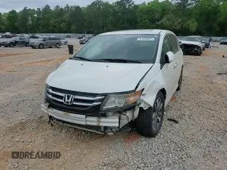 2016 Honda Odyssey Touring Elite with VIN 5FNRL5H91GB075591, listed as a Copart auction lot 51652045 with 126,965 mi miles and Salvage Title. Bid and sale history available at carsss.com. Image 12.