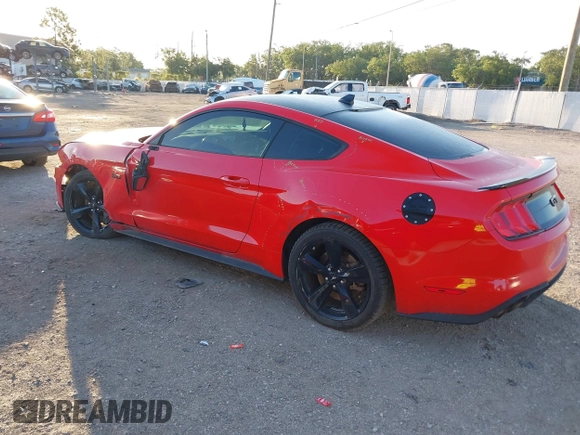 2021 Ford Mustang GT with VIN 1FA6P8CF8M5102178, listed as a IAAI auction lot 41996175 with 76,540 mi miles and . Bid and sale history available at DreamBid. Image 3.