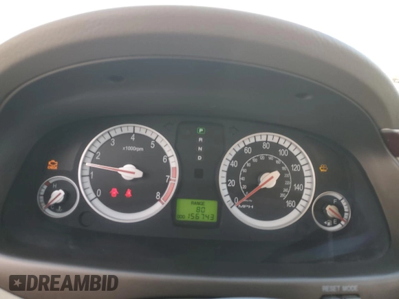 2006 Hyundai Azera SE с VIN KMHFC46F96A072558, выставлен на аукционе Copart как лот 57644625 с пробегом 156 743 миль миль и Списание • Salvage title. История ставок и продаж доступна на DreamBid. Изображение 9.