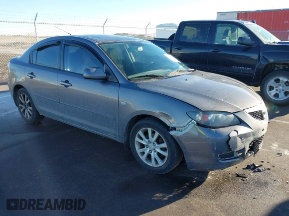 2007 Mazda 3 i Touring with VIN JM1BK32F471662609, listed as a IAAI auction lot 41658970 with 132,786 mi miles and . Bid and sale history available at DreamBid. Image 1.
