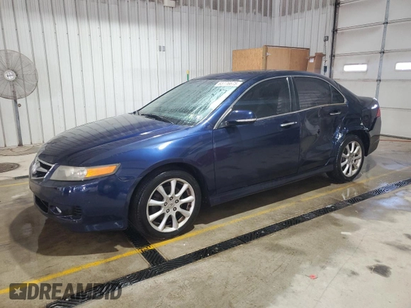 2006 Acura TSX with VIN JH4CL96886C020573, listed as a Copart auction lot 63776675 with 232,448 mi miles and Salvage title. Bid and sale history available at DreamBid. Image 1.