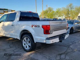 2018 Ford F-150 XL with VIN 1FTEW1EG8JFD27888, listed as a Copart auction lot 61607985 with 95,494 mi miles and Clean title. Bid and sale history available at DreamBid. Image 3.