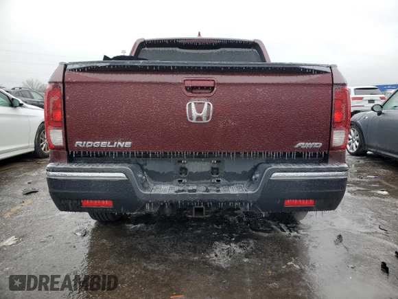 2018 Honda Ridgeline RTL-T with VIN 5FPYK3F62JB010954, listed as a Copart auction lot 44229355 with 101,797 mi miles and Clean title. Bid and sale history available at DreamBid. Image 6.