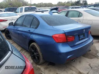 2015 BMW 3 Series 335i xDrive with VIN WBA3B9G58FNR93124, listed as a Copart auction lot 73853504 with 105,967 mi miles and Salvage Title. Bid and sale history available at carsss.com. Image 2.