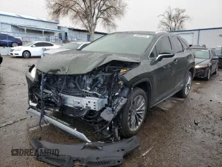 2022 Lexus RX with VIN JTJJGKFA8N2028925, listed as a Copart auction lot 45999653 with 6,283 mi miles. Bid and sale history available at carsss.com. Image 1.