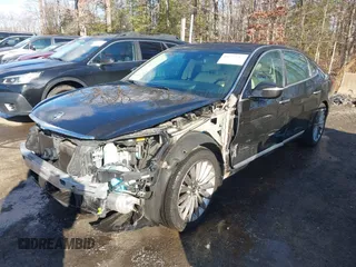 2015 Hyundai Equus Signature with VIN KMHGH4JHXFU095828, listed as a IAAI auction lot 41577881 with 173,663 mi miles and . Bid and sale history available at DreamBid. Image 2.