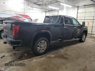 2020 GMC Sierra 3500HD Denali z VIN 1GT49WEY3LF279387, wystawiony jako Copart lot #84054454 z przebiegiem 140 648 mil mil oraz Szkoda całkowita • Salvage title. Historia ofert i sprzedaży dostępna na DreamBid. Obrazek 3.