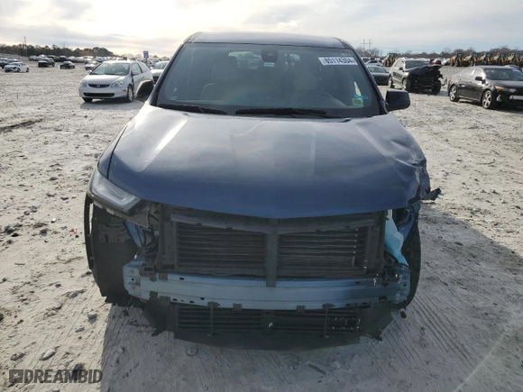 2022 Chevrolet Traverse LS with VIN 1GNERFKWXNJ177356, listed as a Copart auction lot 85114304 with 52,044 mi miles and Salvage Title. Bid and sale history available at carsss.com. Image 5.