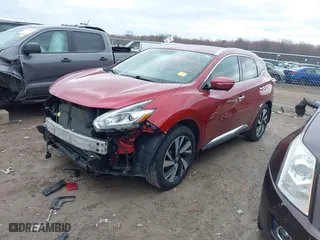 2015 Nissan Murano SL with VIN 5N1AZ2MH7FN244256, listed as a IAAI auction lot 41849967 with 85,930 mi miles. Bid and sale history available at carsss.com. Image 18.