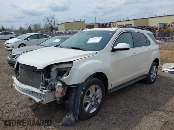 2013 Chevrolet Equinox LT z VIN 1GNALDEK9DZ112091, wystawiony jako IAAI lot #42120018 z przebiegiem 169 521 mil mil oraz . Historia ofert i sprzedaży dostępna na DreamBid. Obrazek 2.
