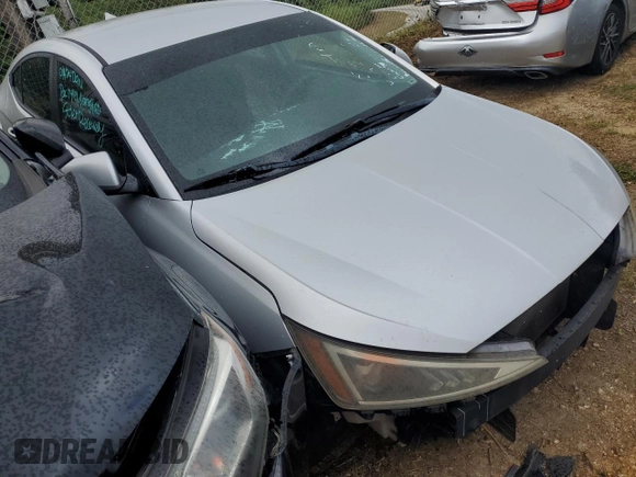 2019 Hyundai Elantra SE with VIN KMHD74LF4KU840259, listed as a Copart auction lot 78598844 with Not Provided miles and Salvage Title. Bid and sale history available at DreamBid. Image 4.