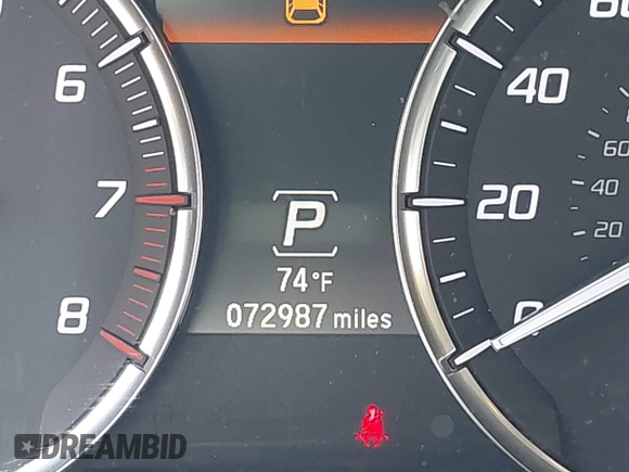 2016 Acura MDX with VIN 5FRYD4H22GB017638, listed as a IAAI auction lot 42085218 with 72,987 mi miles. Bid and sale history available at carsss.com. Image 15.