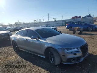 2014 Audi S7 Prestige with VIN WAUW2AFC1EN088768, listed as a Copart auction lot 80258884 with 99,538 mi miles and Clean Title. Bid and sale history available at carsss.com. Image 4.