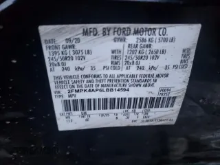 2020 Ford Edge ST z VIN 2FMPK4AP6LBB14594, wystawiony jako Copart lot #84886504 z przebiegiem 74 575 mil mil oraz Nie do naprawy • Non repairable. Historia ofert i sprzedaży dostępna na DreamBid. Obrazek 13.