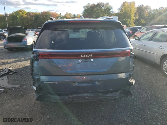 2023 Kia Carnival SX Prestige with VIN KNDNE5H33P6235146, listed as a Copart auction lot 75258304 with 60,086 mi miles and Salvage Title. Bid and sale history available at carsss.com. Image 6.
