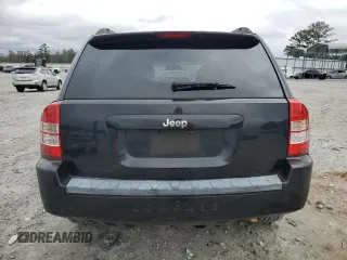 2008 Jeep Compass Sport with VIN 1J8FT47W28D766523, listed as a Copart auction lot 41433795 with 213,505 mi miles and Salvage Title. Bid and sale history available at carsss.com. Image 6.
