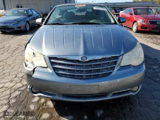 2008 Chrysler Sebring Limited with VIN 1C3LC65M98N193724, listed as a Copart auction lot 75231124 with 186,389 mi miles and Salvage Title. Bid and sale history available at carsss.com. Image 5.